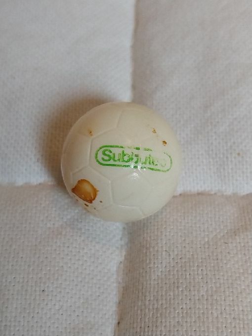 Livrenpoche : Ballon Subbuteo -  - Divers