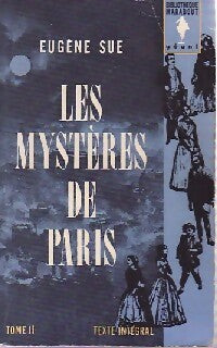 Livrenpoche : Les Mystères de Paris Tome II : Fleur de Marie - Eugène Sue - Livre