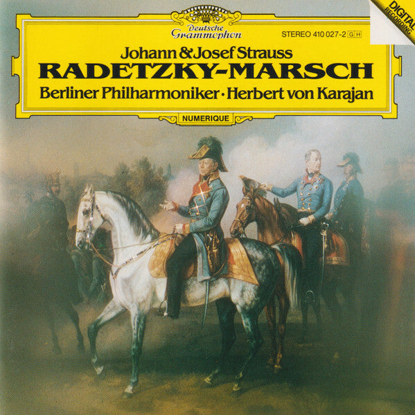 Livrenpoche : Johann* & Josef Strauss*, Berliner Philharmoniker, Herbert von Karajan - Radetzky-Marsch - Herbert Von Karajan, Berliner Philharmoniker, Johann & Josef Strauss - CD