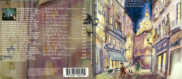 Livrenpoche : Robin Nolan Trio - Boulevard Of Broken Dreams - Robin Nolan Trio - CD