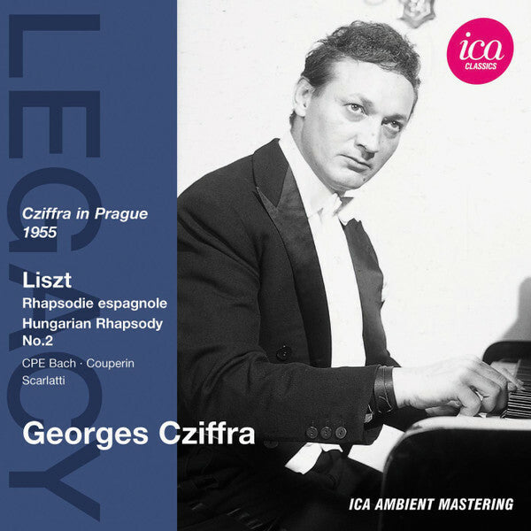 Livrenpoche : Gyorgy Cziffra - Cziffra in Prague 1955 - Gyorgy Cziffra - CD