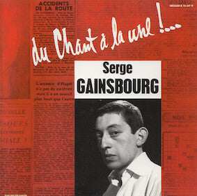 Livrenpoche : Serge Gainsbourg - Du Chant À La Une!... - Serge Gainsbourg - CD
