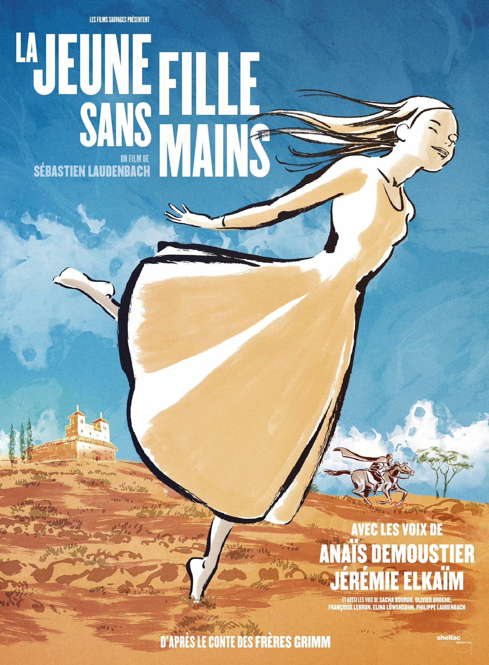 Livrenpoche : La jeune fille sans mains - Sébastien Laudenbach - DVD