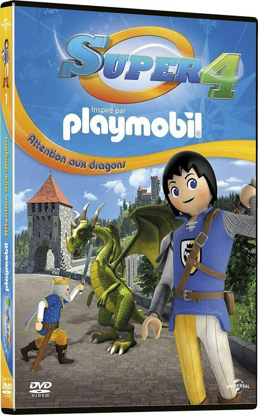 Livrenpoche : Super 4 vol 1 : Attention aux dragons - Arnaud Bouron, Cyril Adam - DVD
