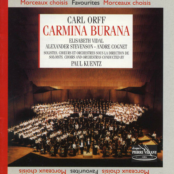 Livrenpoche : Carl Orff - Carmina Burana - Carl Orff - CD