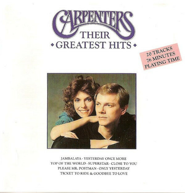 Livrenpoche : Carpenters - Their Greatest Hits - Carpenters - CD