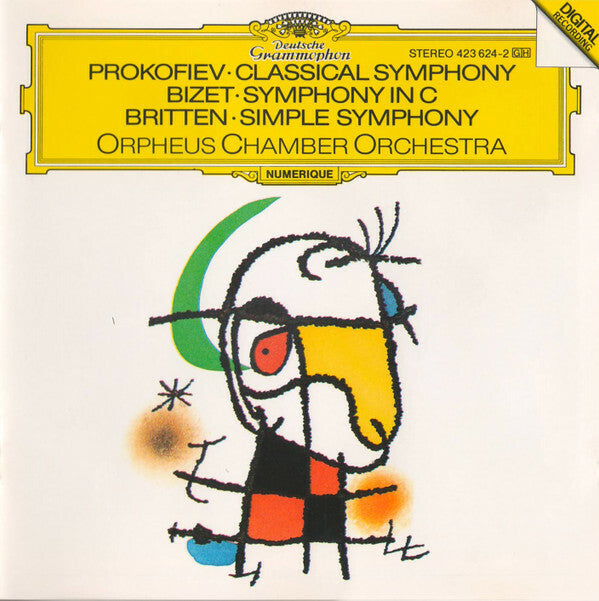 Livrenpoche : Prokofiev*, Britten*, Bizet* - Orpheus Chamber Orchestra - Symphonies - Bizet, Prokofiev, Britten - CD