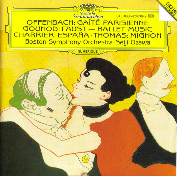 Livrenpoche : Offenbach* / Gounod* / Chabrier*, Thomas* - Boston Symphony Orchestra, Seiji Ozawa - Gaîté Parisienne / Faust - Ballet Music / España / Mignon  - Gounod, Thomas, Offenbach, Chabrier - CD