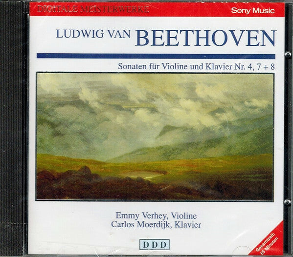 Livrenpoche : Ludwig van Beethoven - Emmy Verhey, Carlos Moerdijk - Sonaten Für Violine Und Klavier Nr. 4, 7 + 8 - Ludwig van Beethoven - CD