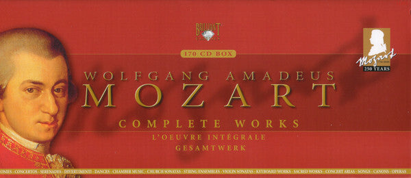 Livrenpoche : Wolfgang Amadeus Mozart - Complete Works = L'Oeuvre Intégrale = Gesamtwerk - Wolfgang Amadeus Mozart - CD