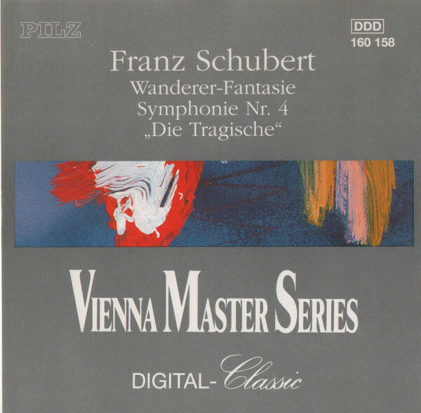 Livrenpoche : Franz Schubert - Wanderer-Fantasie Symphonie Nr. 4 Die Tragische - Franz Schubert - CD