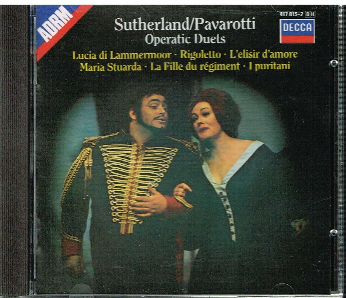 Livrenpoche : Operatic Duets - Pavarotti, Sutherland - CD