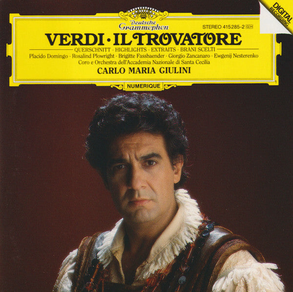 Livrenpoche : Verdi* : Placido Domingo, Rosalind Plowright, Brigitte Fassbaender, Giorgio Zancanaro, Evgeny Nesterenko, Coro* E Orchestra Dell'Accademia Nazionale Di Santa Cecilia, Carlo Maria Giulini - Il Trovator - Brigitte Fassbaender, Carlo Maria Giulini, Rosalind Plowright, Verdi : Placido Domingo, Giorgio Zancanaro, Evgeny Nesterenko, Coro E Orchestra Dell'Accademia Nazionale Di Santa Cecilia - CD