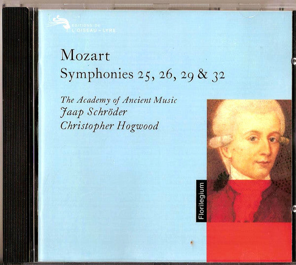 Livrenpoche : Mozart* - Jaap Schröder, The Academy Of Ancient Music, Christopher Hogwood - Symphonies 25, 26, 29 & 32 - Mozart - CD