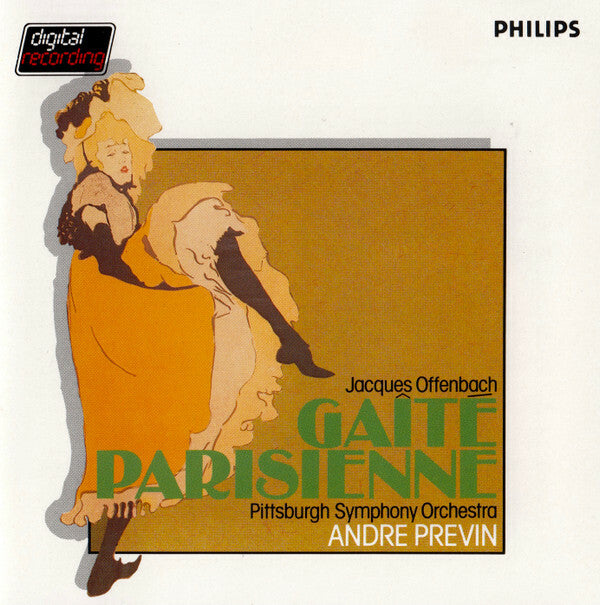 Livrenpoche : Jacques Offenbach, Pittsburgh Symphony Orchestra, André Previn - Gaîté Parisienne - André Previn, Jacques Offenbach, Pittsburgh Symphony Orchestra - CD