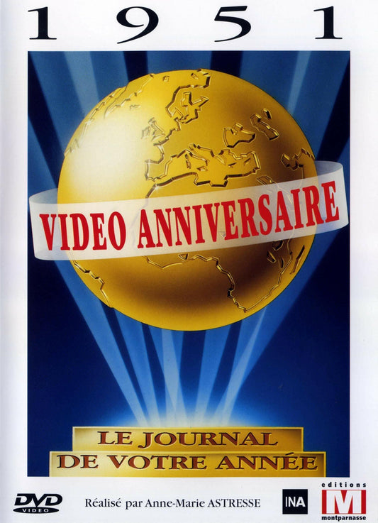 Livrenpoche : Video Anniversaire - 1951 - Anne-Marie Astresse - DVD
