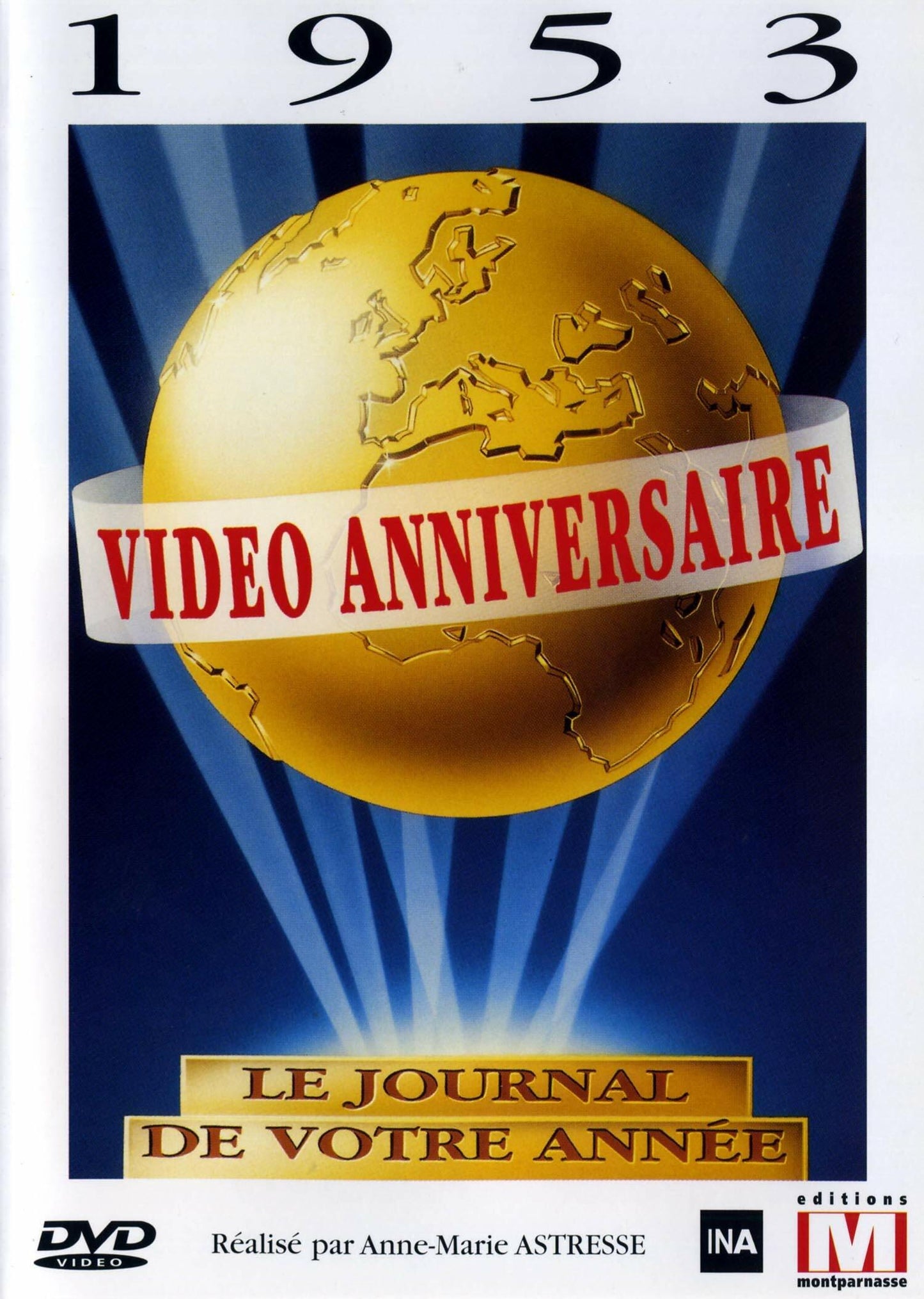 Livrenpoche : Video Anniversaire - 1953 - Anne-Marie Astresse - DVD