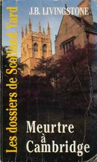 Livrenpoche : Meurtre à Cambridge - J.B. Livingstone - Livre