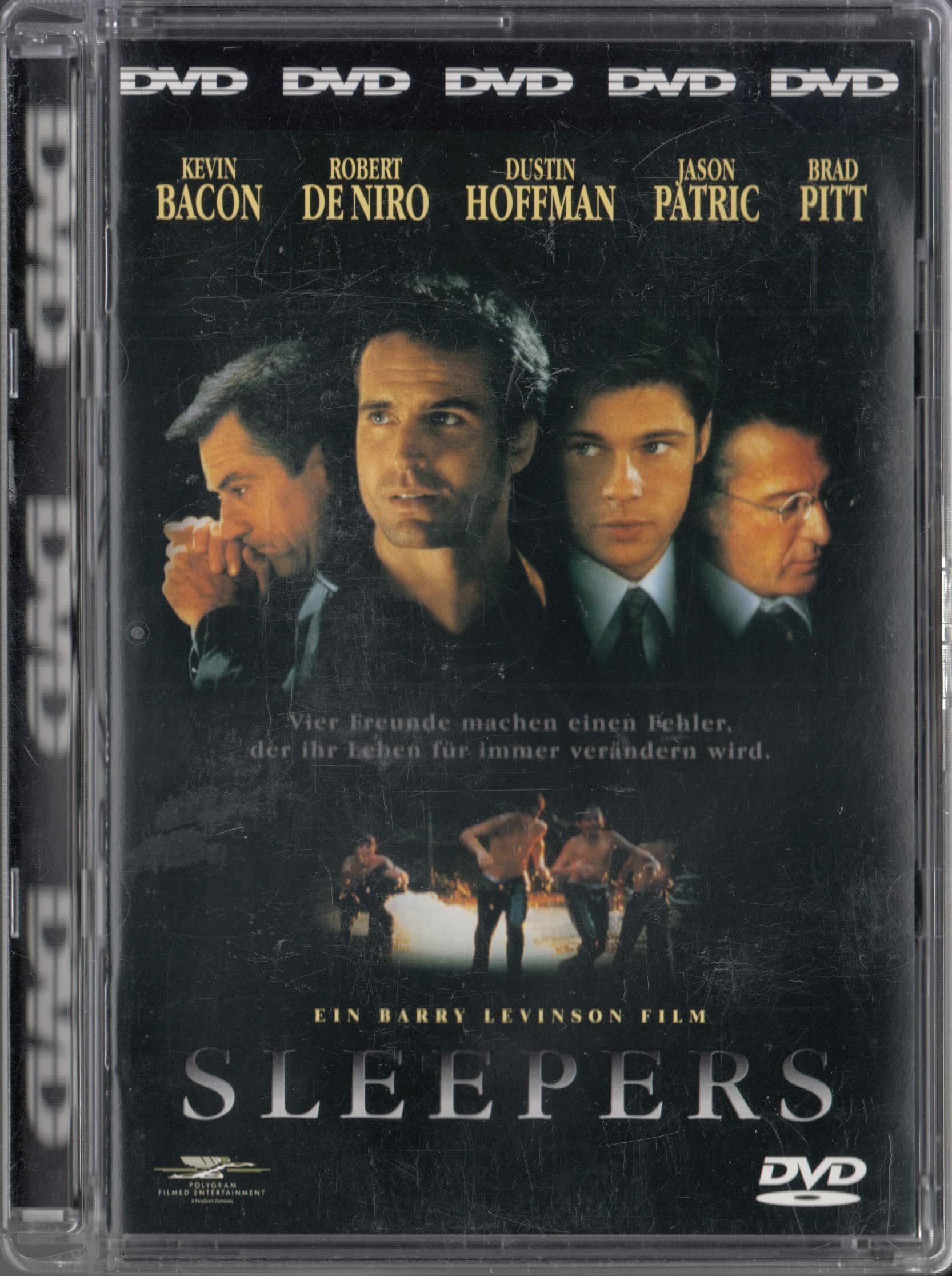 Livrenpoche : Sleepers - Robert De Niro, Kevin Bacon, Barry Levinson, Dustin Hoffman, Brad Pitt, Bruno Kirby - DVD