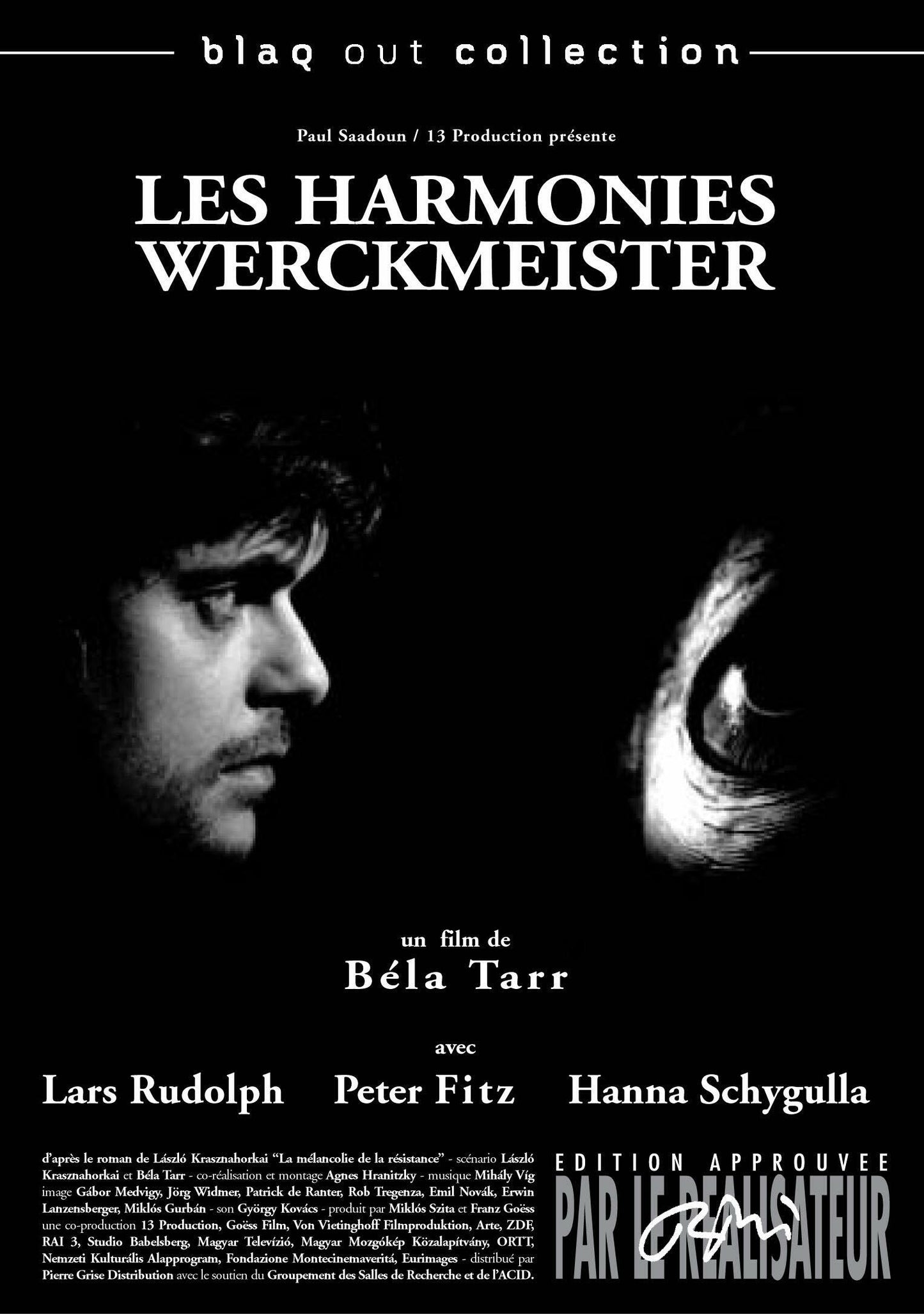 Livrenpoche : Les harmonies Werckmeister - Béla Tarr, Ágnes Hranitzky - DVD