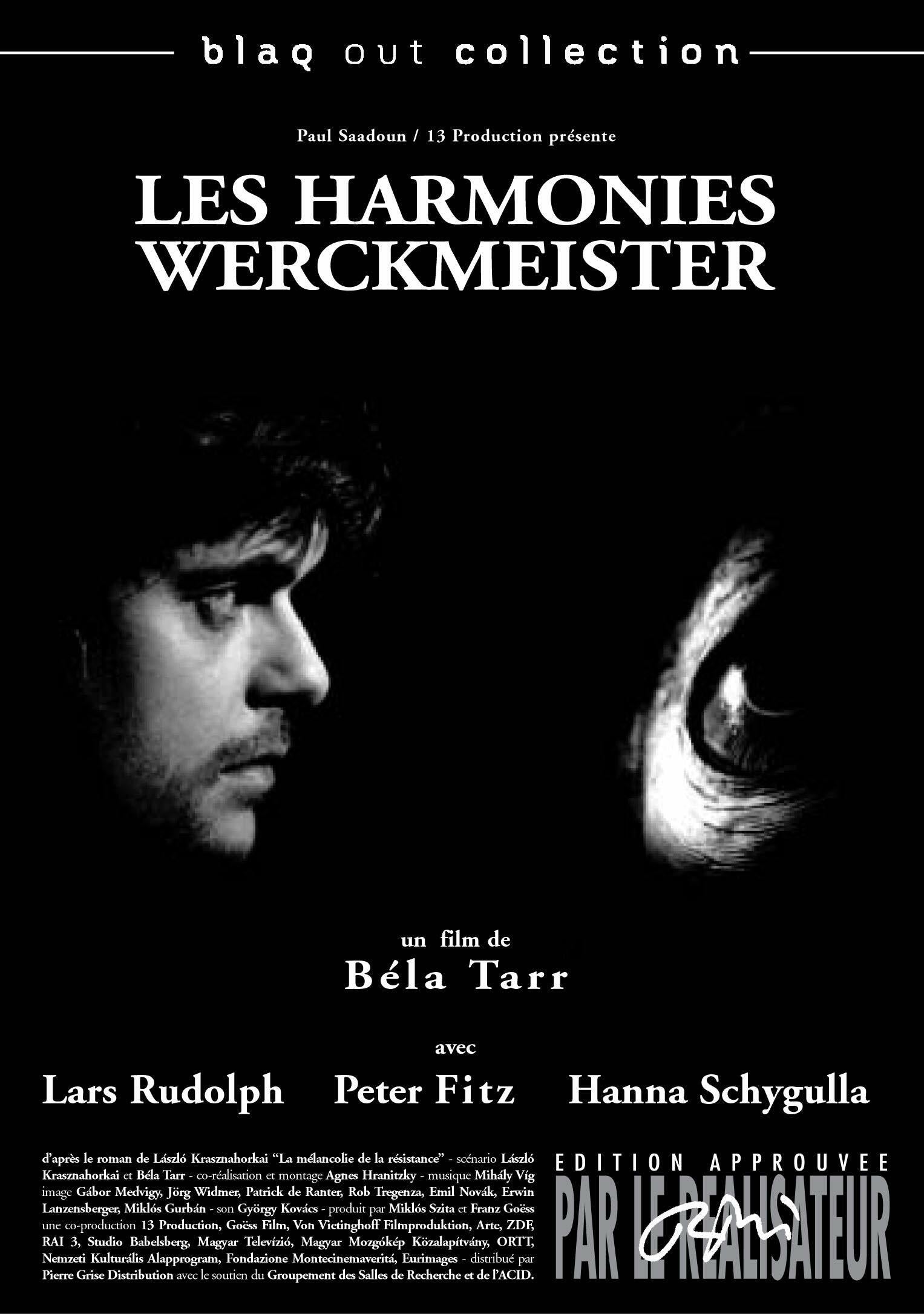 Livrenpoche : Les harmonies Werckmeister - Béla Tarr, Ágnes Hranitzky - DVD