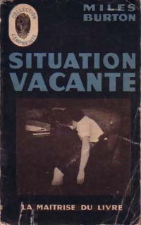 Livrenpoche : Situation vacante - Miles Burton - Livre