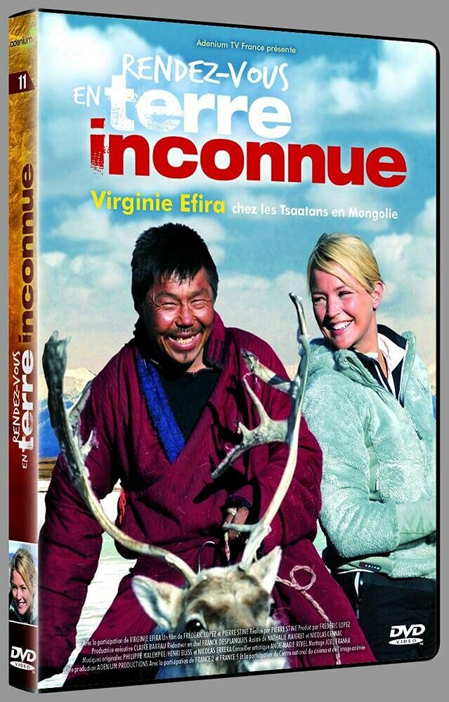 Livrenpoche : Rendez-Vous en terre inconnue : Virginie Efira chez les tsaatans en Mongolie - Pierre Stine - DVD