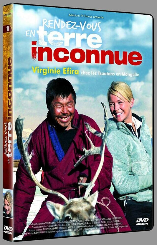 Livrenpoche : Rendez-Vous en terre inconnue : Virginie Efira chez les tsaatans en Mongolie - Pierre Stine - DVD