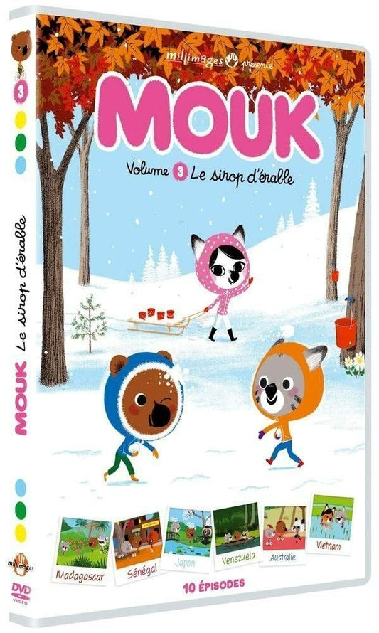 Livrenpoche : Mouk Vol. 3 : Le sirop d'érable - François Narboux - DVD