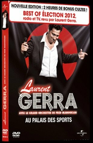 Livrenpoche : Laurent Gerra avec le grand orchestre de Fred Manoukian au Palais des Sports - Gérard Pullicino - DVD