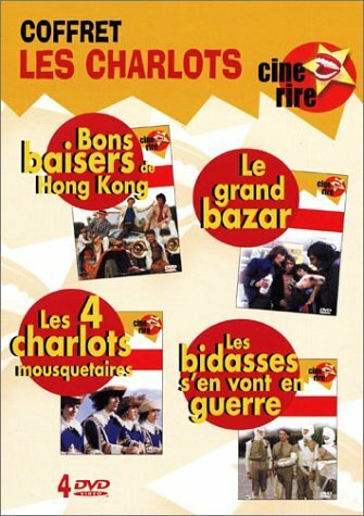 Livrenpoche : Coffret Les Charlots 4 Dvd : Bons Baisers De Hong-Kong / Le grand bazar / Les quatre charlots mousquetaires / Les bidasses s'en vont en guerre - Claude Zidi, André Hunebelle, Yann Chiffre - DVD