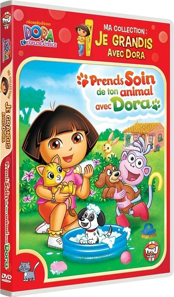 Livrenpoche : Je grandis avec Dora L'Exploratrice : Je grandis prends soin de ton animal avec Dora - XXX - DVD