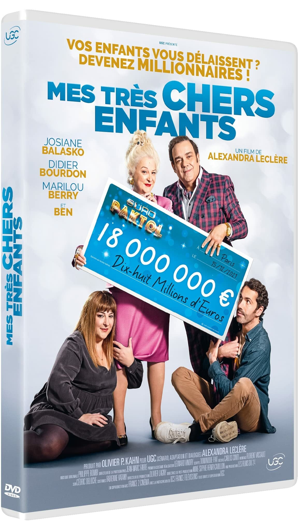 Livrenpoche : Mes très Chers Enfants - Alexandra Leclère - DVD
