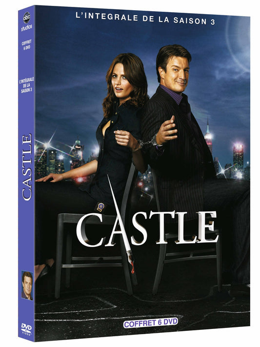 Livrenpoche : Castle, saison 3 - coffret 6 DVD - Bowman, Rob - DVD