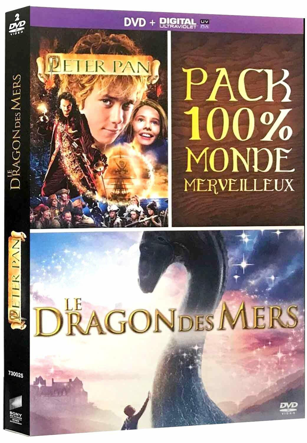 Livrenpoche : 2 films monde imaginaire : Peter Pan / Le dragon des mers - XXX - DVD