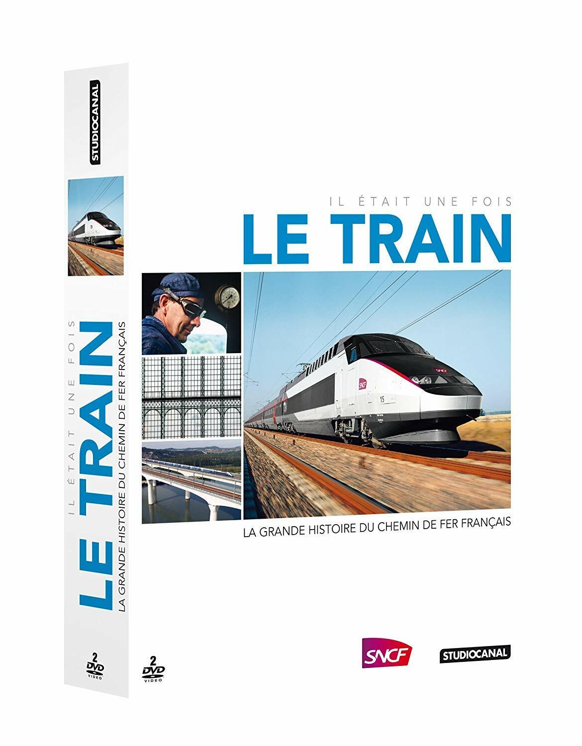 Livrenpoche : Il était une fois le train - Jérôme Scemla, Charles-Antoine De Rouvre, Sigrid Clément - DVD