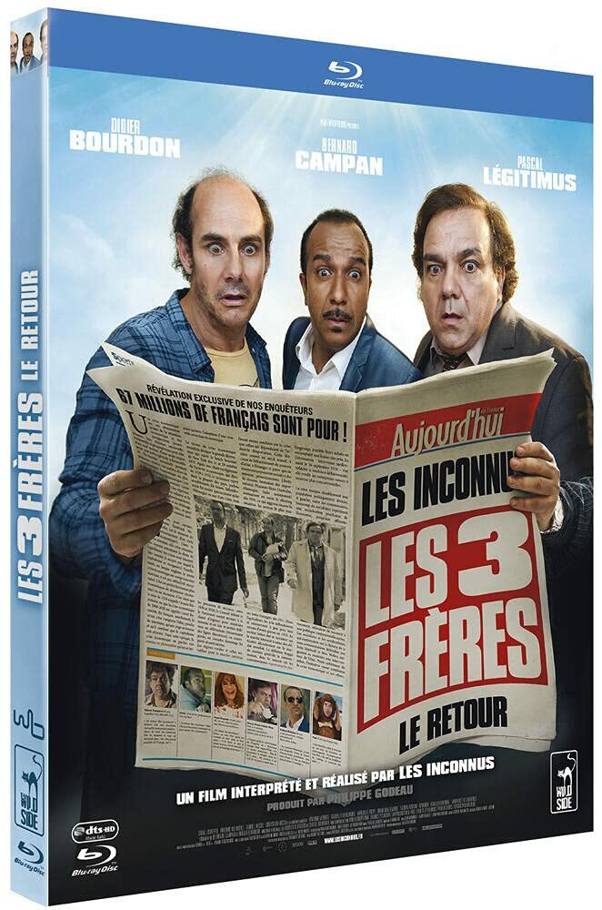 Livrenpoche : Les trois frères, le retour - Didier Bourdon, Pascal Légitimus, Bernard Campan - DVD