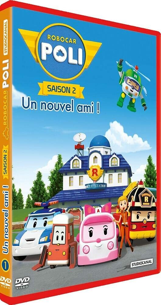 Livrenpoche : Robocar Poli - Saison 2 vol. 1 : Un nouvel ami - Réalisateur Inconnu - DVD