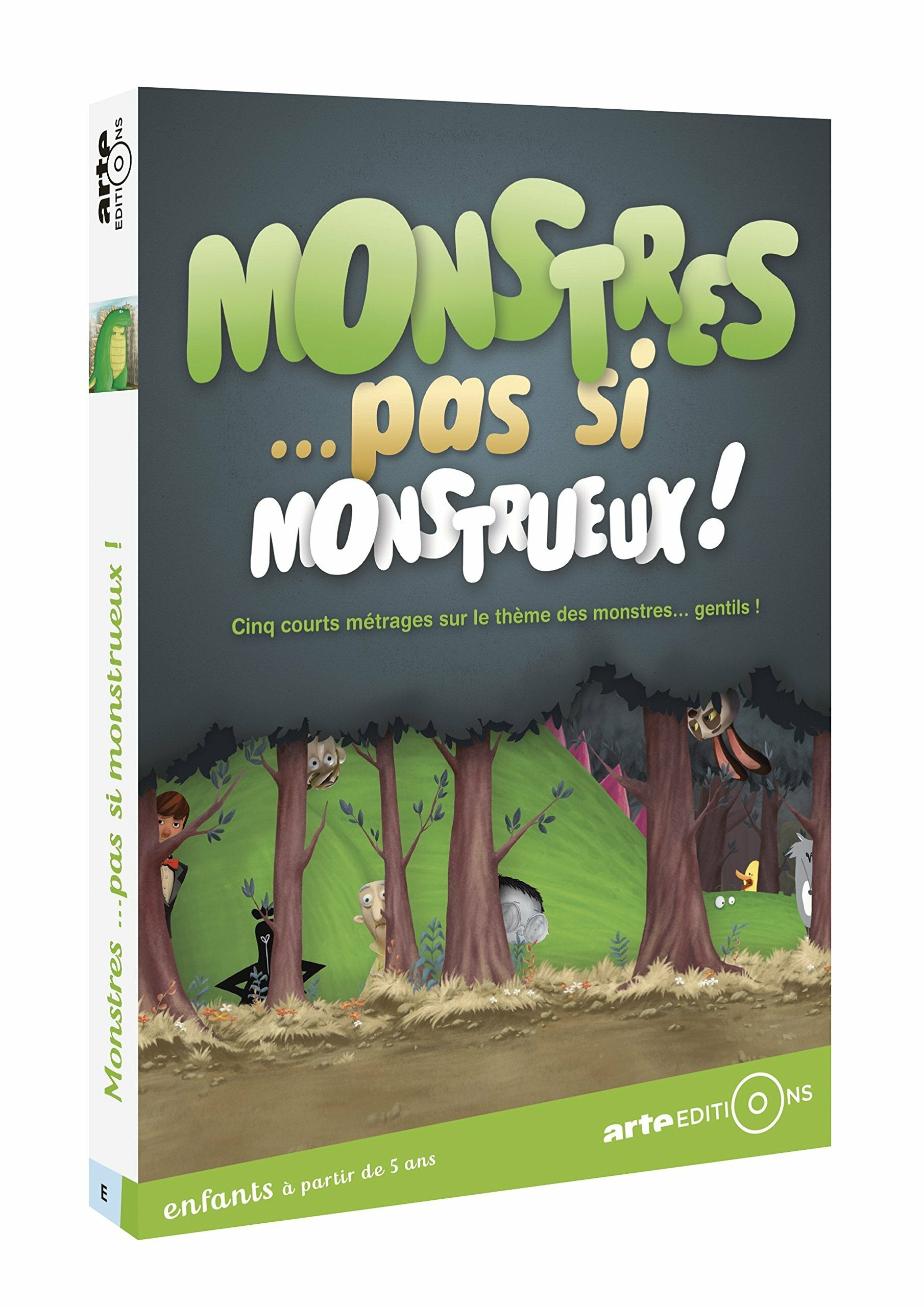 Livrenpoche : Monstre. Pas si monstrueux - Juliette Loubières, Jean-Claude Rozec, Cheng Li, Pascale Hécquet, Paul Torris, Catherine Lepicard, Julien Roguet, Inès Pagniez, Julia Bueno - DVD