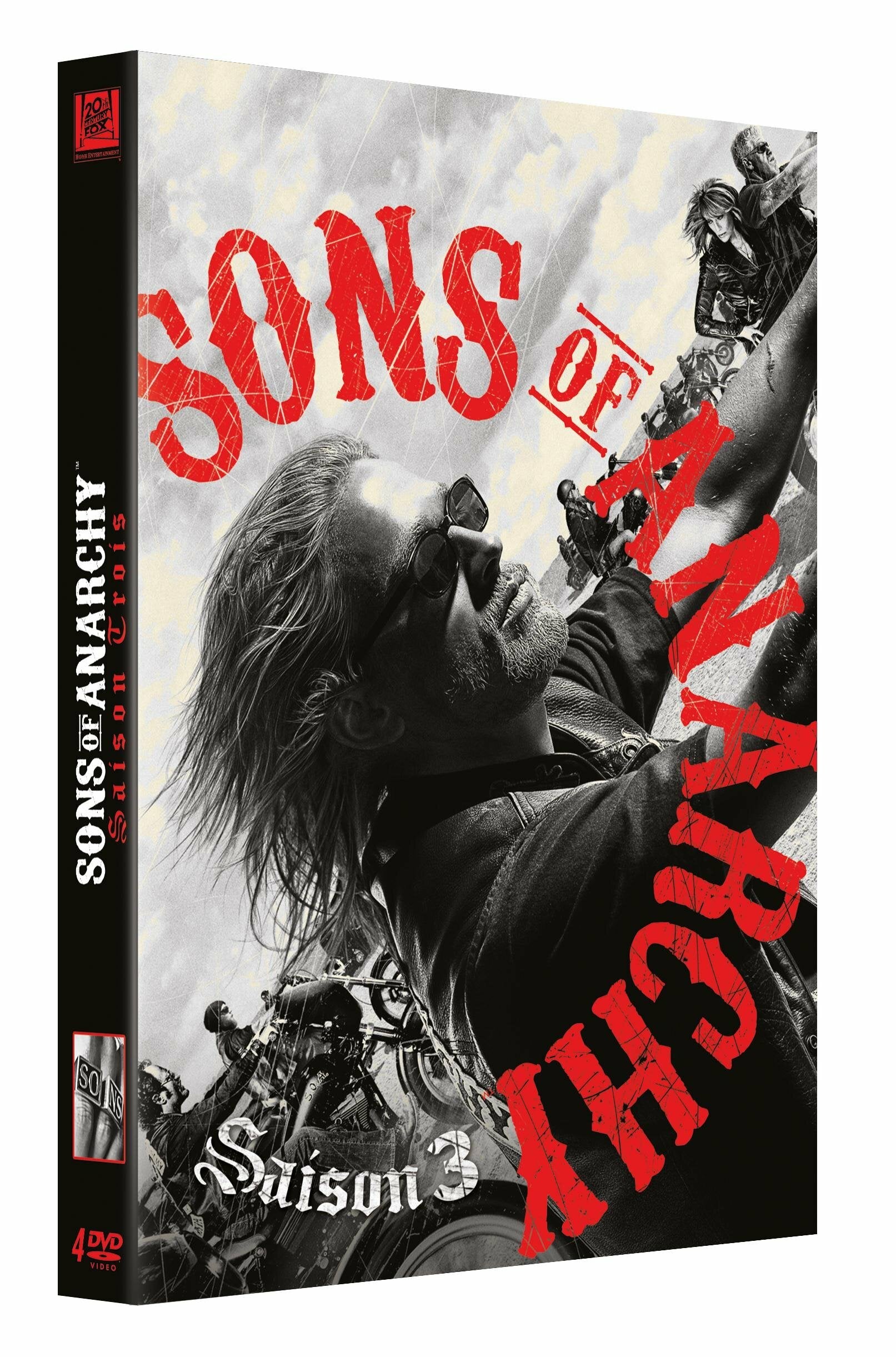 Livrenpoche : Sons of anarchy, Saison 3 - Coffret 4 DVD - XXX - DVD