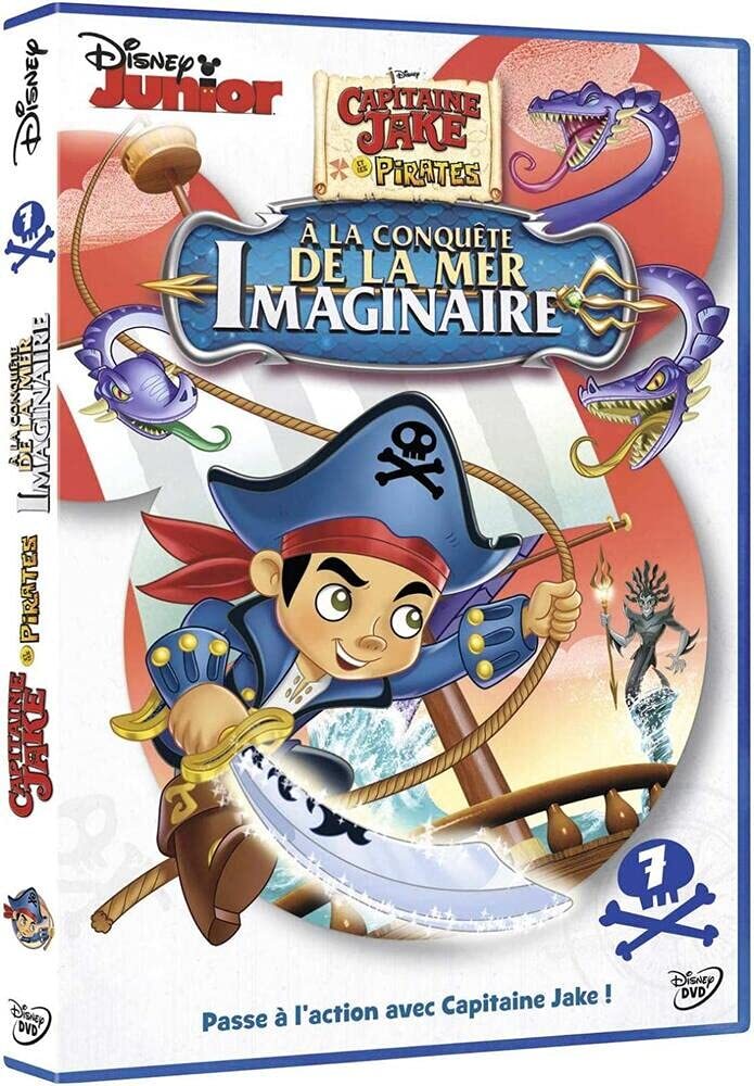 Livrenpoche : Capitaine Jake Et Les Pirates Du Pays Imaginaire vol. 7 : À la conquête de la mer imaginaire - Réalisateur Inconnu - DVD