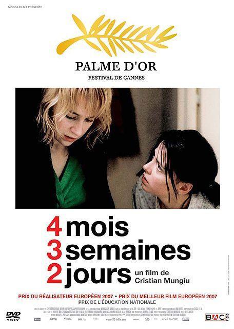 Livrenpoche : 4 mois, 3 semaines, 2 jours - Cristian Mungiu - DVD
