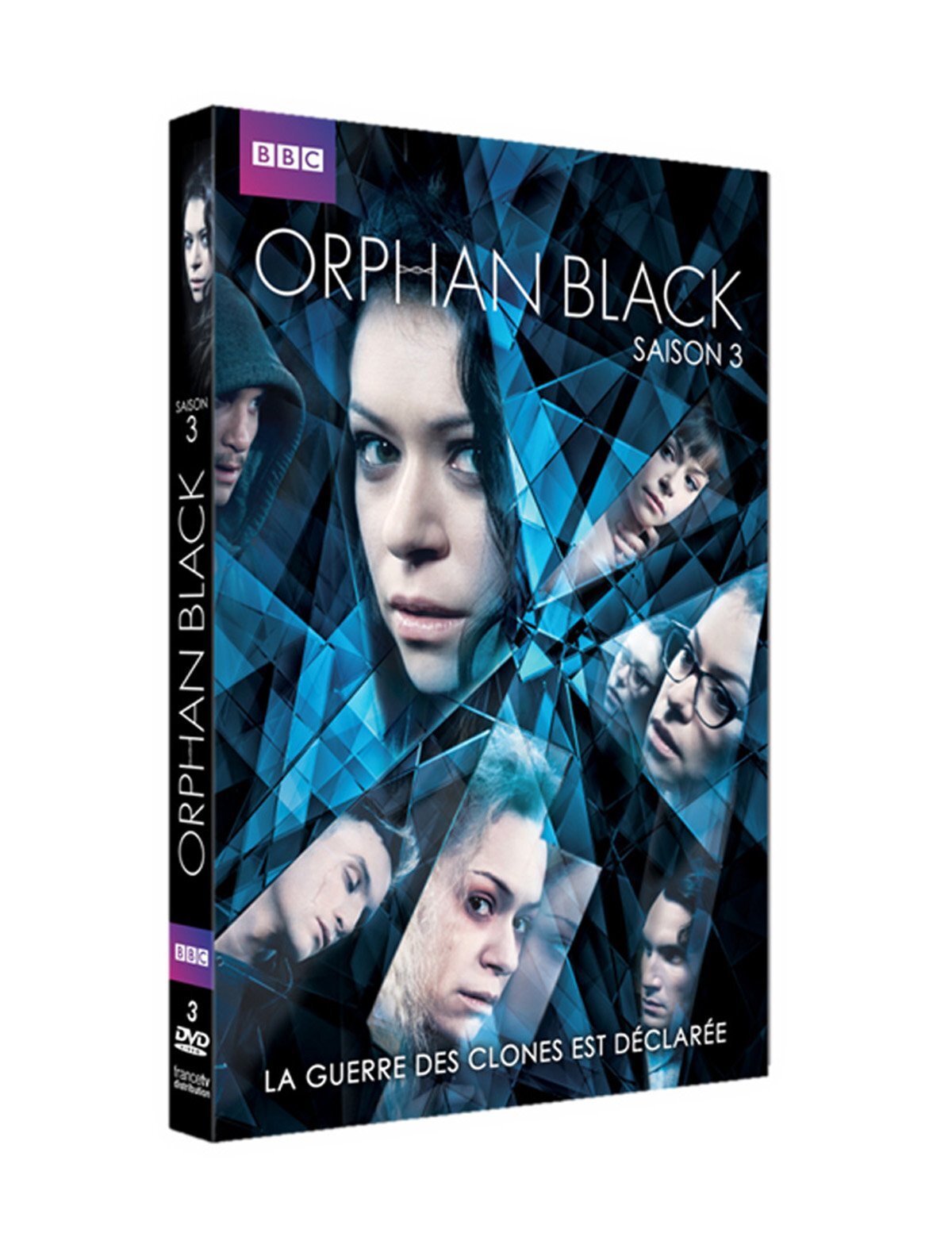 Livrenpoche : Orphan Black - Saison 3 - Vincenzo Natali, John Fawcett, Aaron Morton - DVD