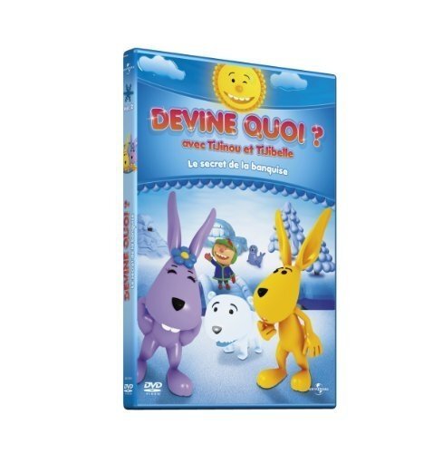 Livrenpoche : Devine Quoi avec TiJinou et TiJibelle-Vol. 2-Le Secret de la banquise - Olivier Lelardoux - DVD