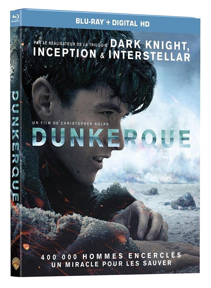 Livrenpoche : Dunkerque (Dunkirk) - Blu-Ray - Christopher Nolan (2017) (Blu-ray + Digital HD) - Christopher Nolan - DVD