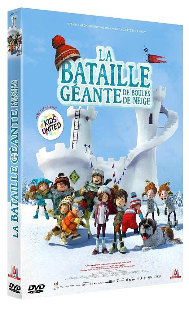 Livrenpoche : La Bataille géante de Boules de Neige - Jean-François Pouliot, François Brisson - DVD