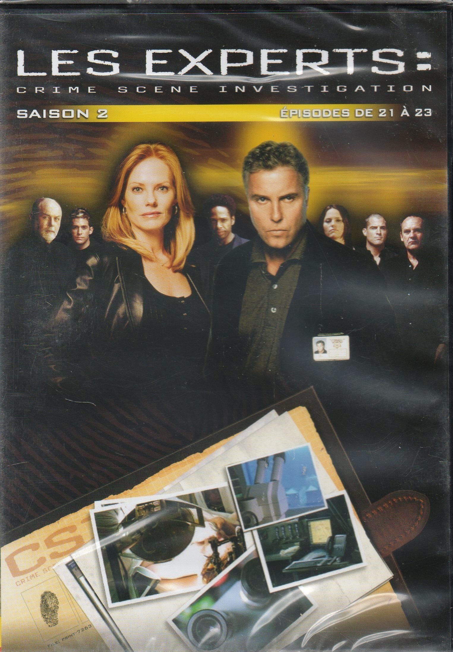 Livrenpoche : LES EXPERTS - SAISON 2 - EPISODES 21 à 23 - XXX - DVD