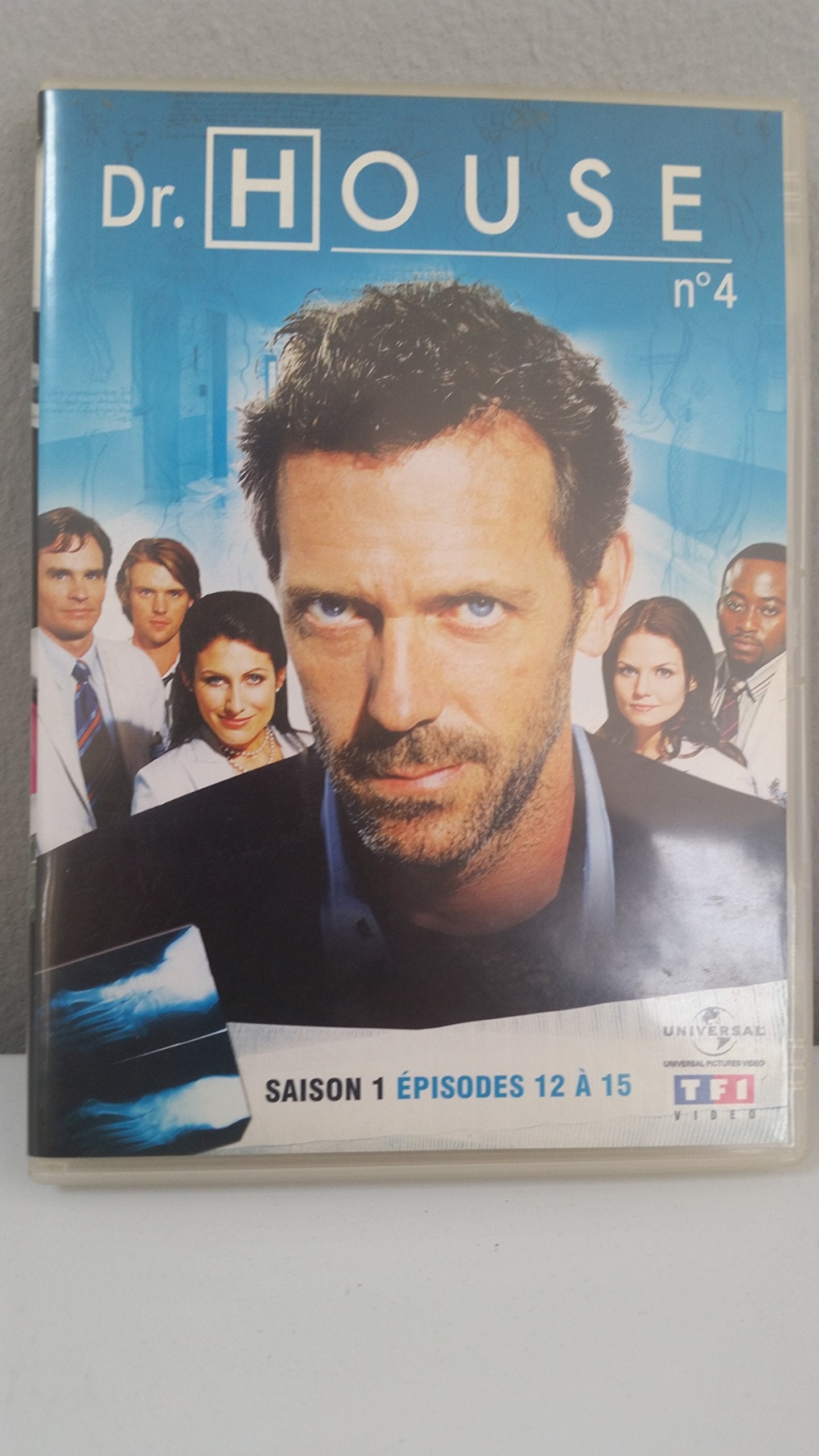 Livrenpoche : Dr House - Saison 1 n°4 (épisodes 12 à 15) - XXX - DVD
