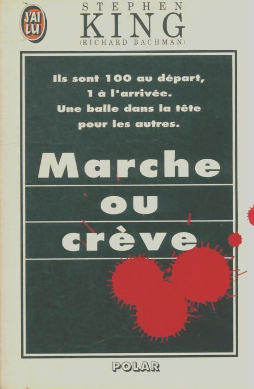 Livrenpoche : Marche ou crève - Stephen King, Stephen King - Livre