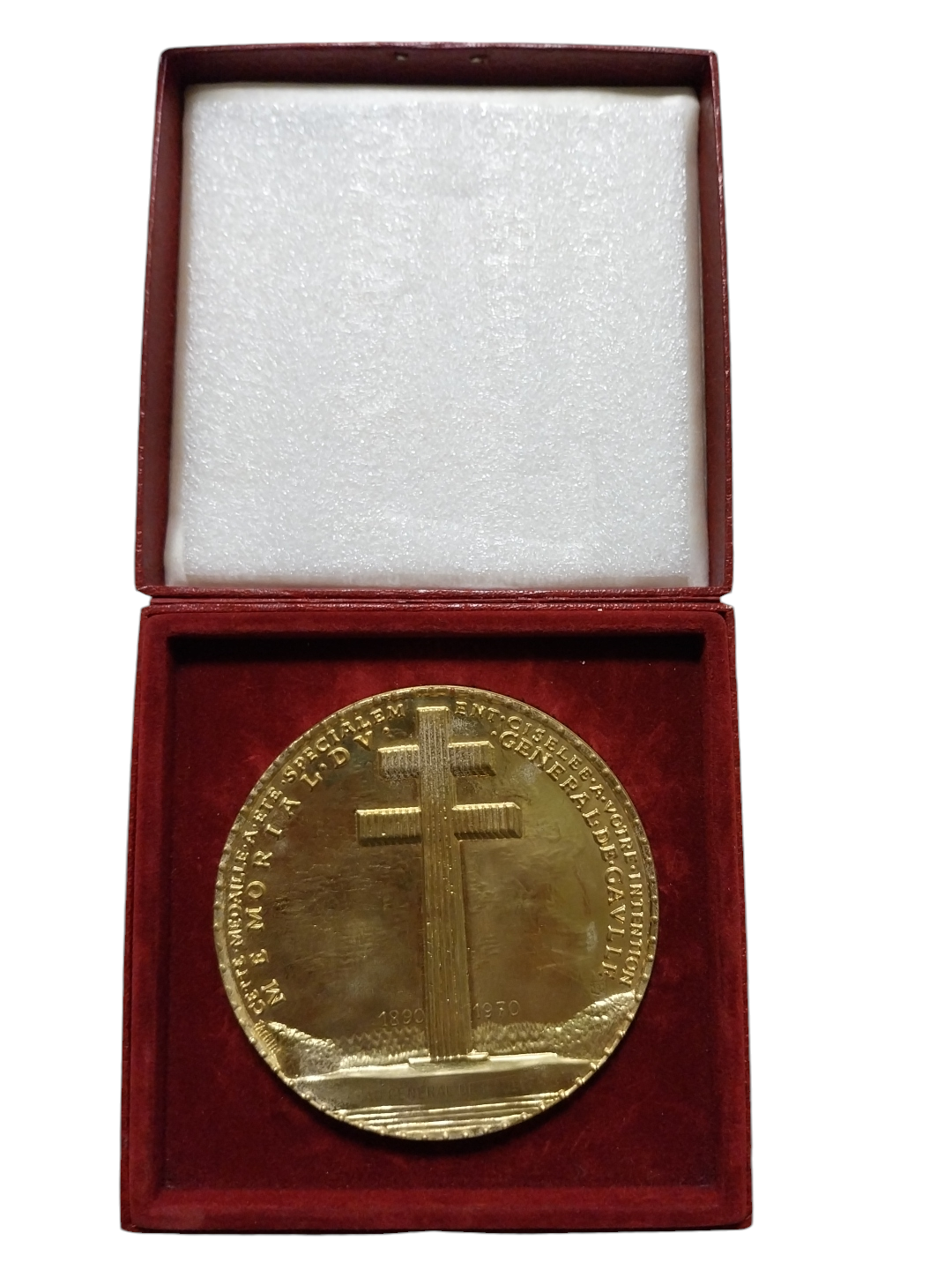 Livrenpoche : Médaille de bronze Général de Gaulle -  - Divers